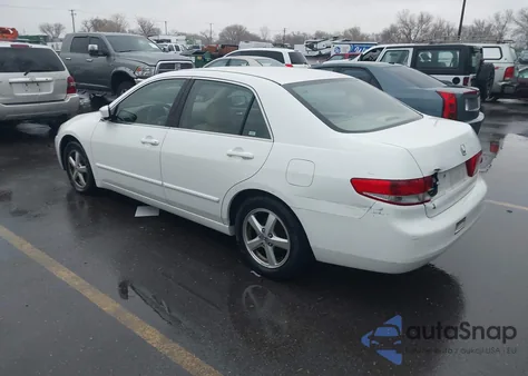 2003 Honda Accord 2.4 Ex from USA, damaged, VIN JHMCM56663C065091